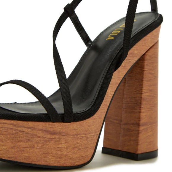 Platform Block Heels - Picture 4 of 6